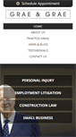 Mobile Screenshot of graelaw.com